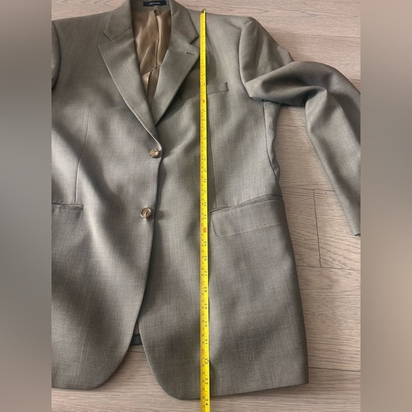 Ralph Lauren 100% Wool Blazer Jacket Sports Coat Brown Mens Size Large L - Picture 3 of 8